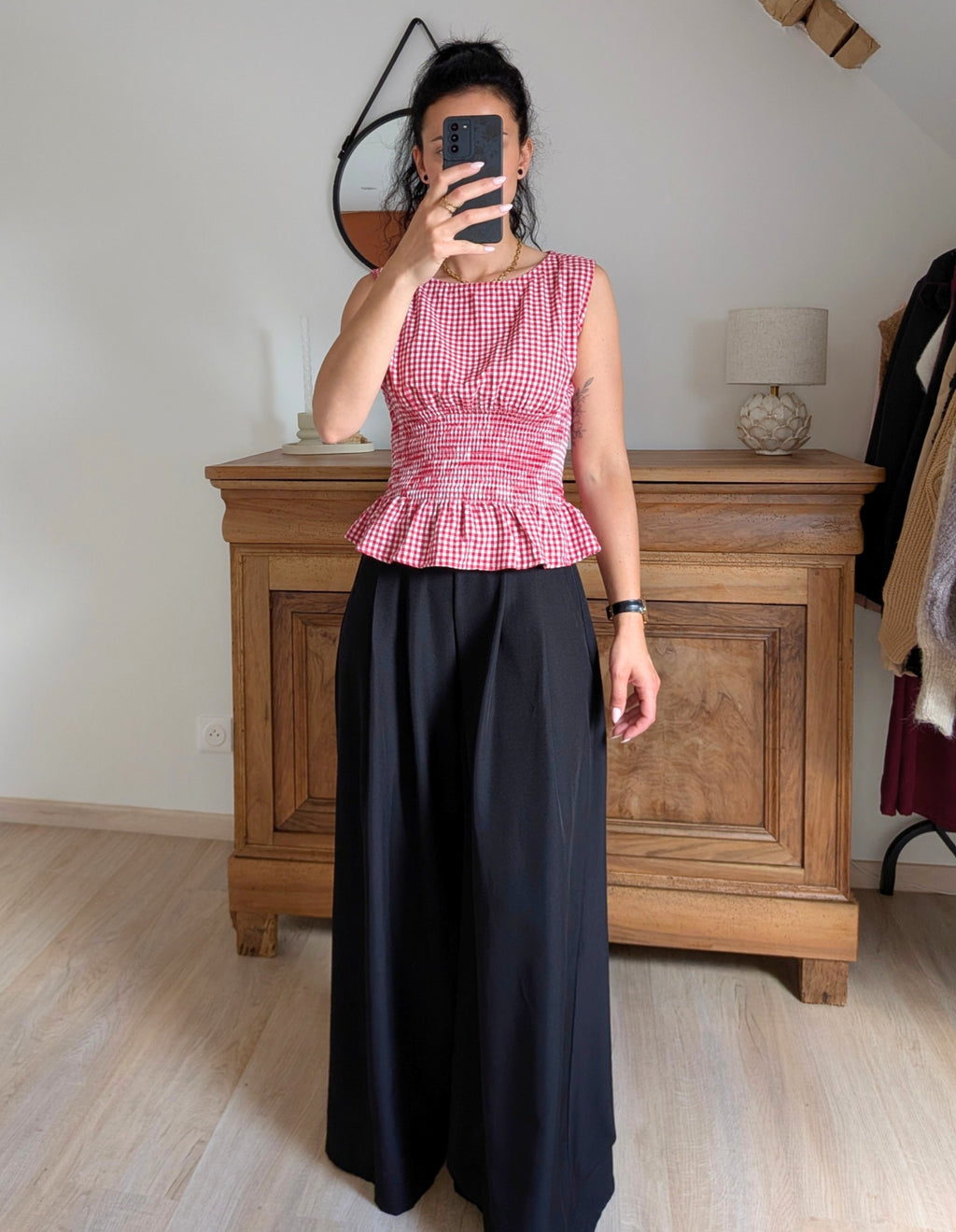 Top vichy - Cléma