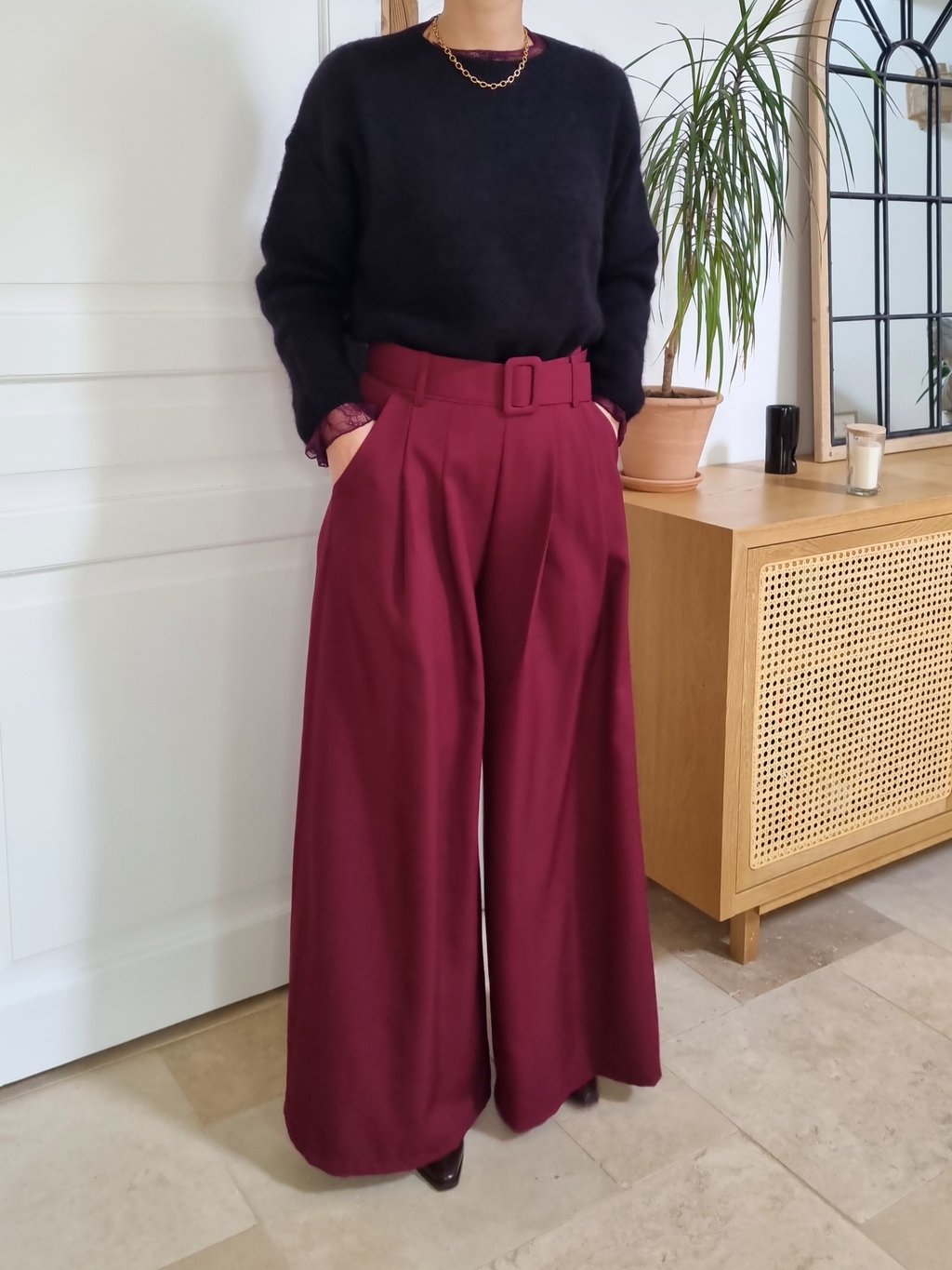 Pull très doux Alba noir
