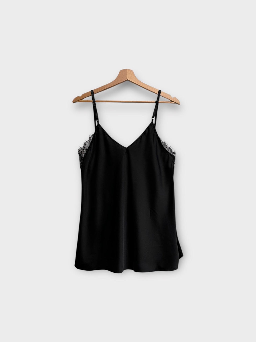 Top fluide à dentelle et bretelles réglables Maison Sélène - taille unique 36-40, made in Italy