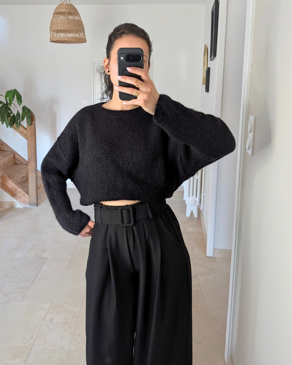 Pull très doux Alba marron