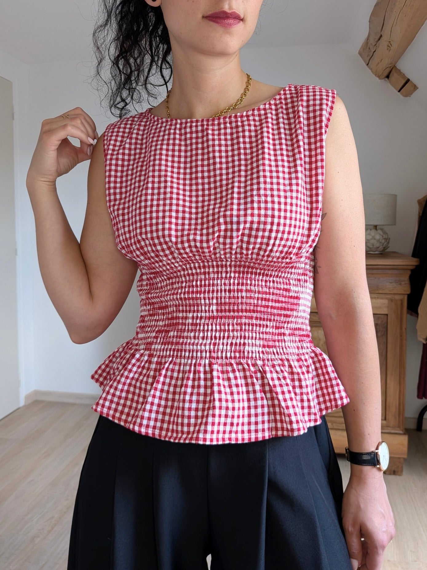 Top vichy - Cléma