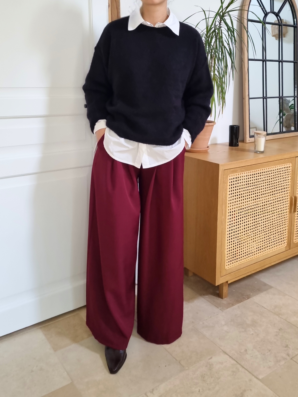 Pull très doux Alba noir