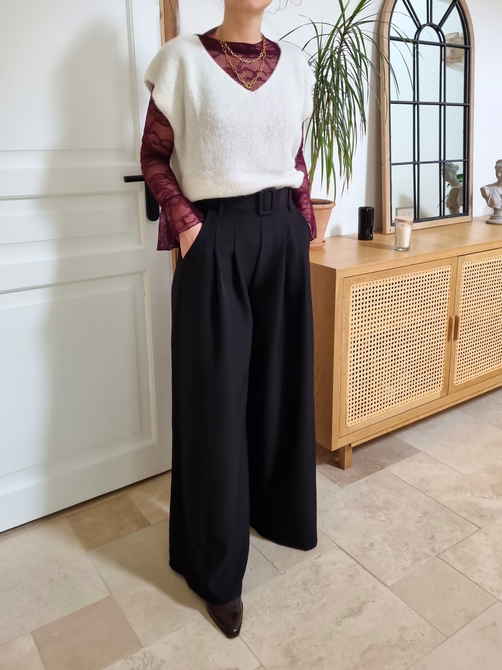 Pull sans manches Adèle