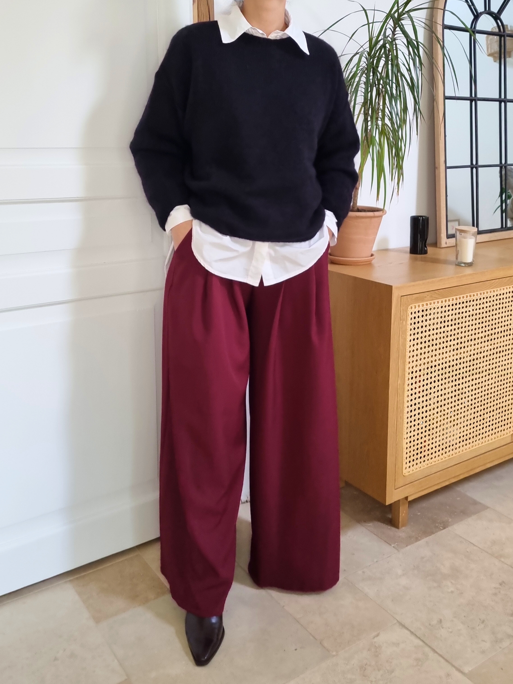Pull très doux Alba noir