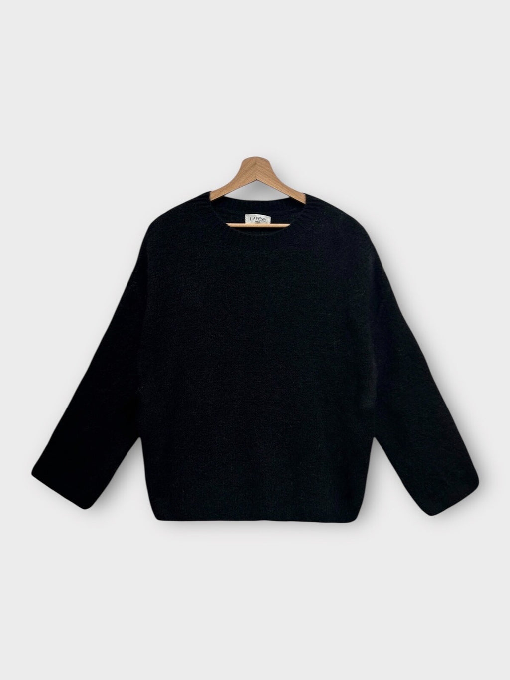 Pull très doux Alba noir