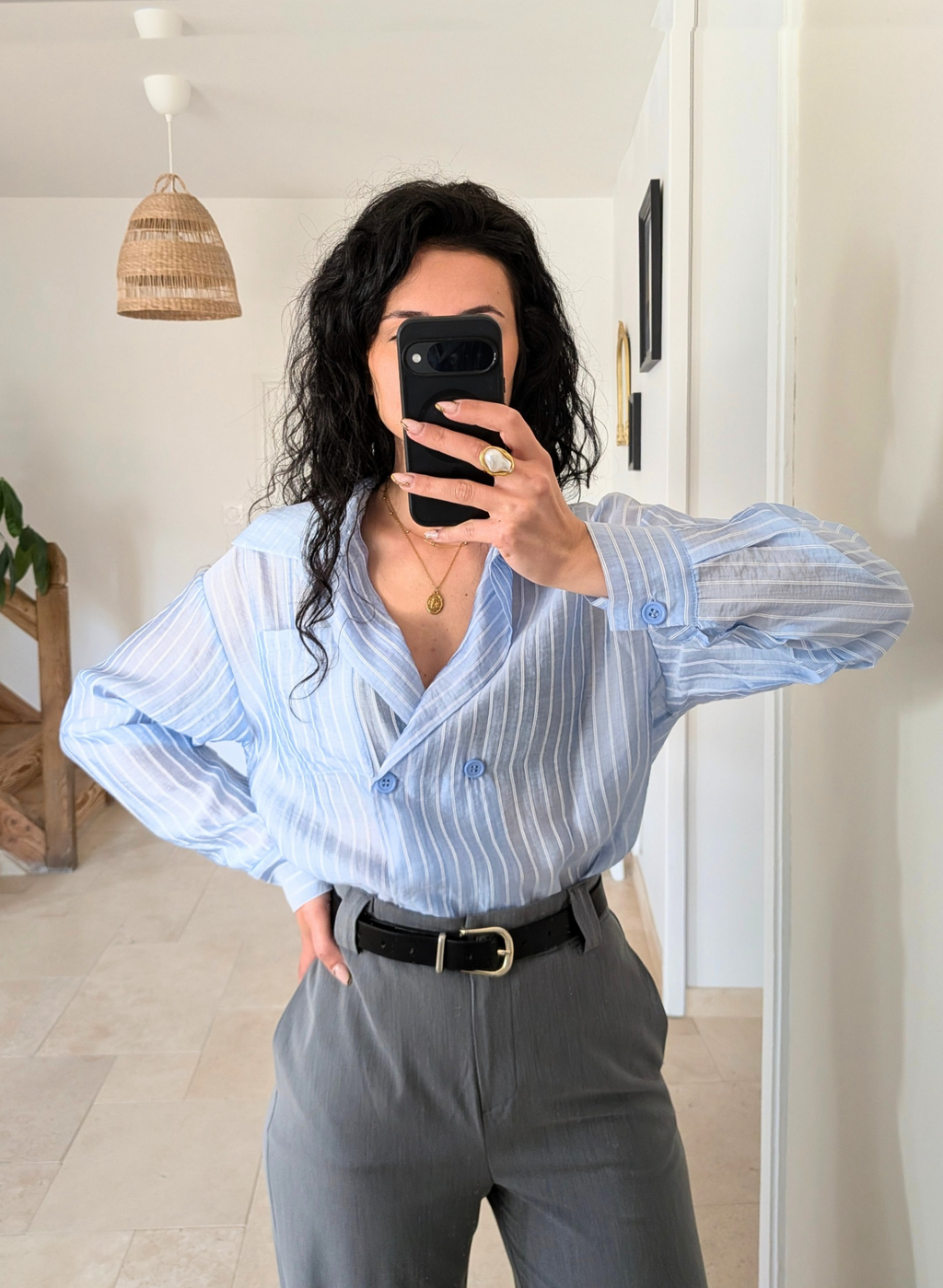 Chemise à rayures - Elea