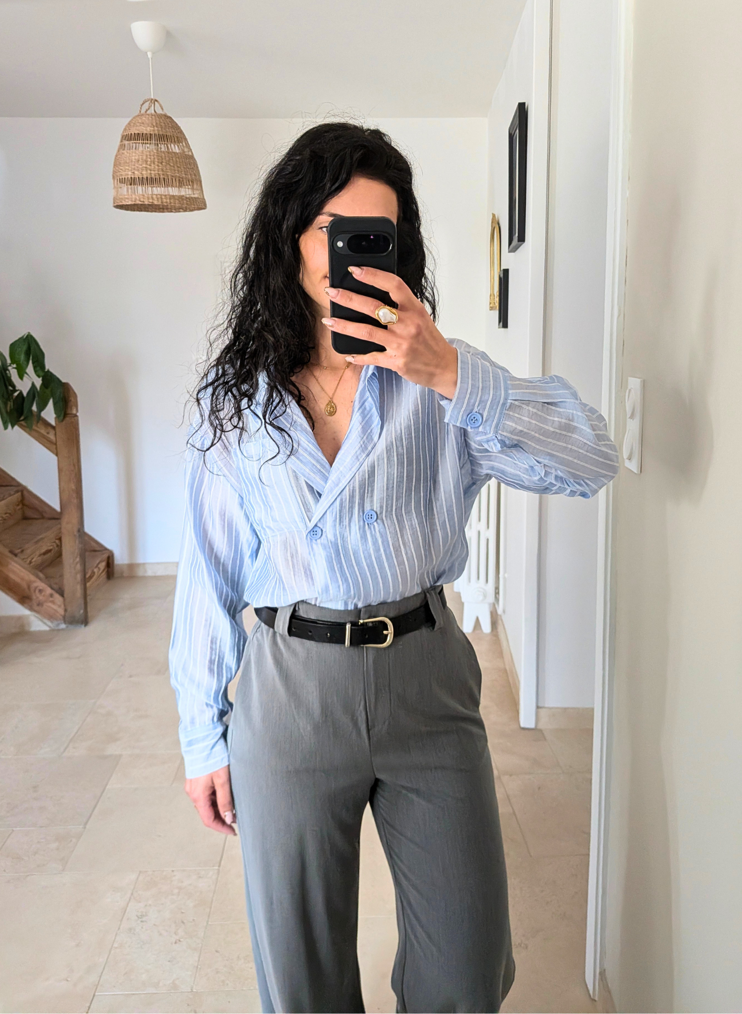 Chemise à rayures - Elea